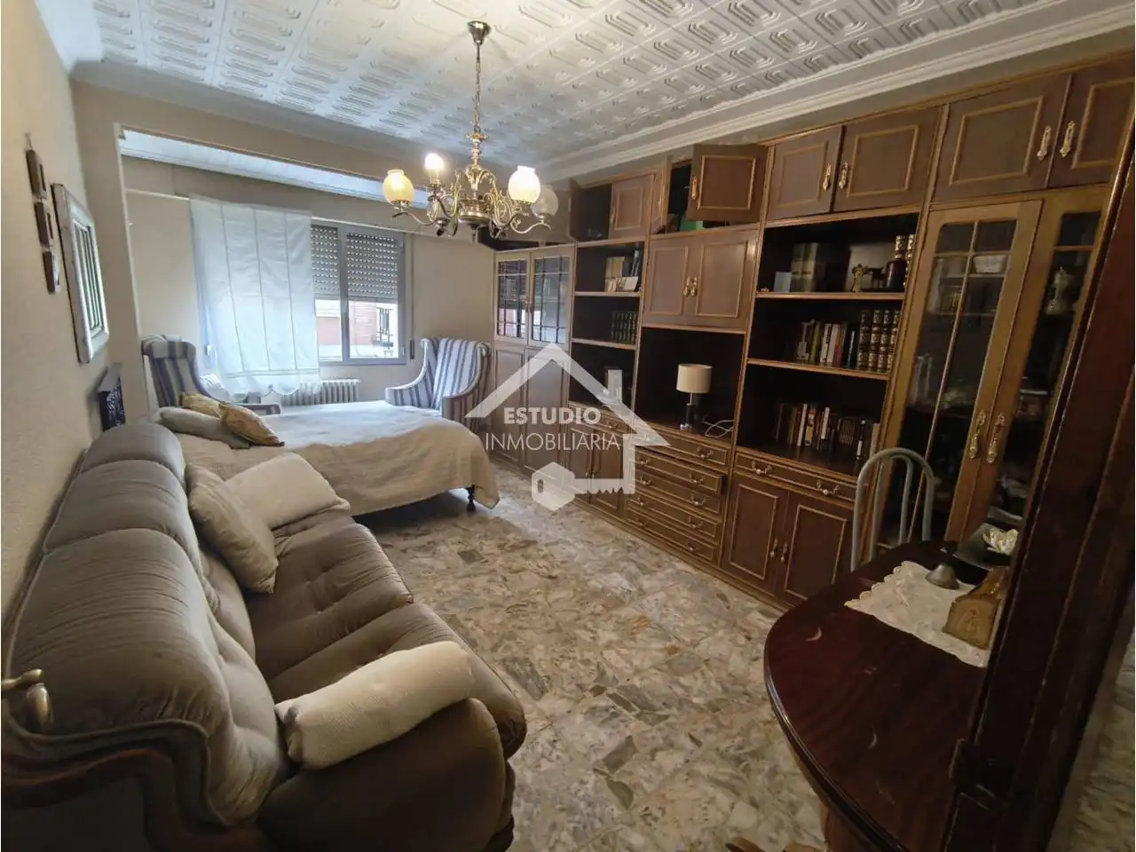 Schlafzimmer von Wohnung zum Verkauf in Navarrete mit Heizung, Terrasse und Abstellraum