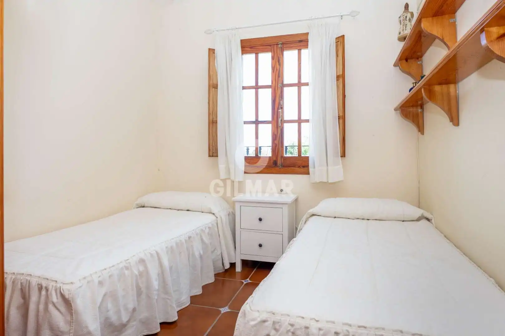 Bedroom of Houses for sale in Villamartín  with Heating, Private garden and Swimming Pool