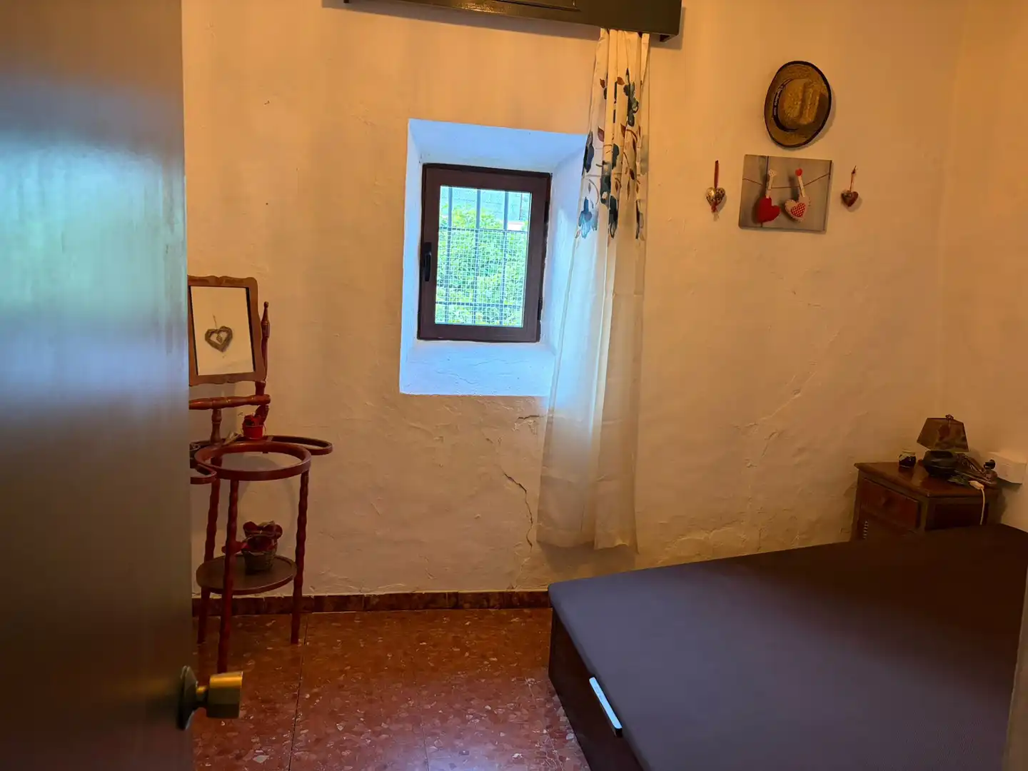 Schlafzimmer von Country house zur Miete in Rute mit Privatgarten, Schwimmbad und Möbliert