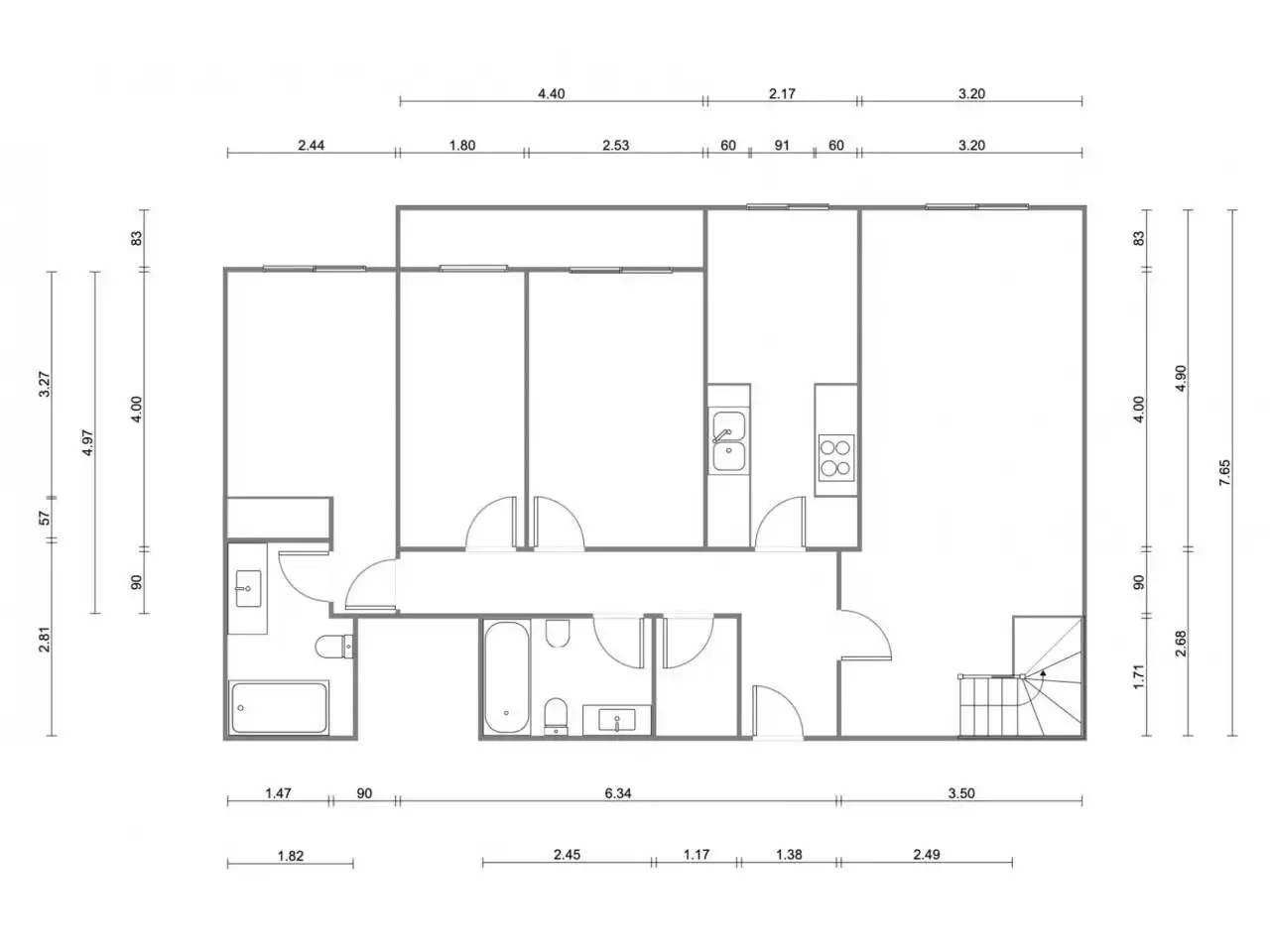 Flat for sale in Girona  with Heating, Parquet flooring and Storage room