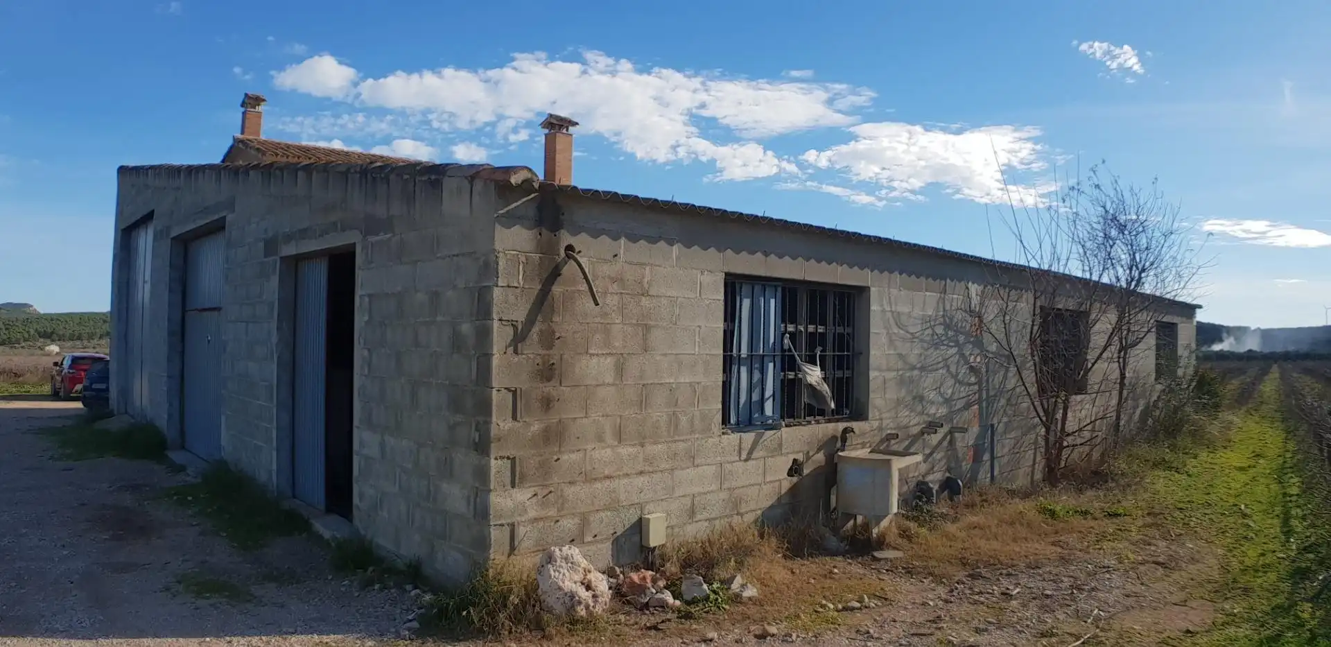 Vista exterior de Finca rústica en venta en El Perelló con Jardín privado, Terraza y Trastero