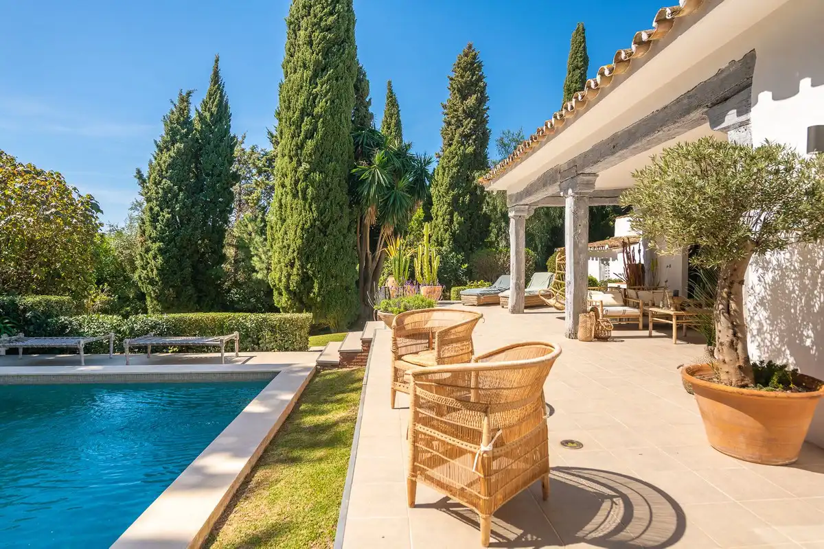 Terrassa de Casa adosada en venda en Marbella amb Aire condicionat, Terrassa i Alarma