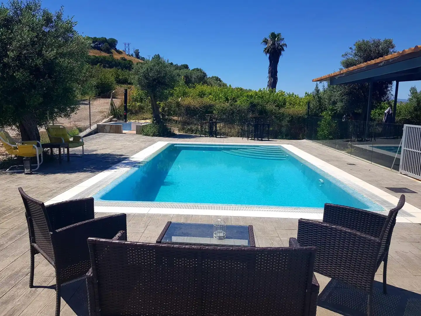 Piscina de Casa o xalet en venda en Pizarra amb Aire condicionat, Calefacció i Jardí privat