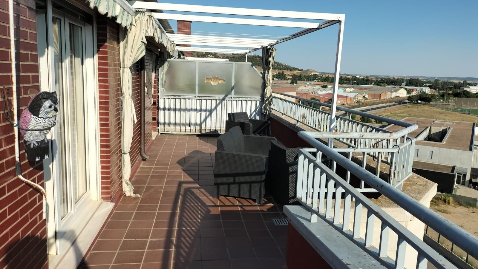 Terrace of Attic for sale in Palencia Capital  with Heating, Terrace and Storage room