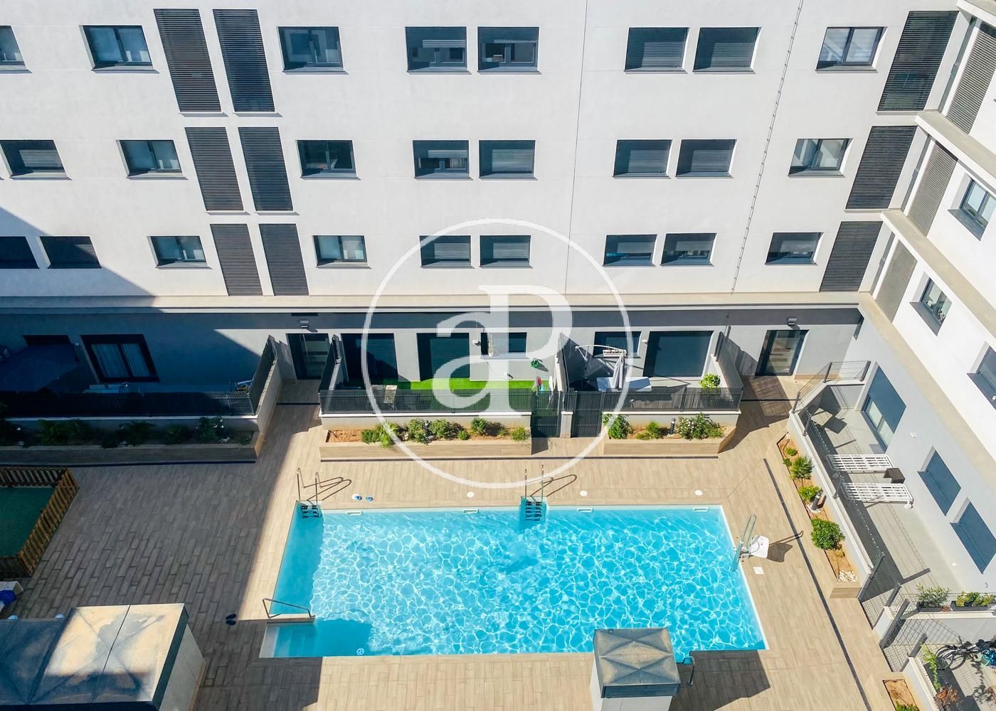 Piscina de Piso de alquiler en  Palma de Mallorca con Aire acondicionado, Calefacción y Terraza