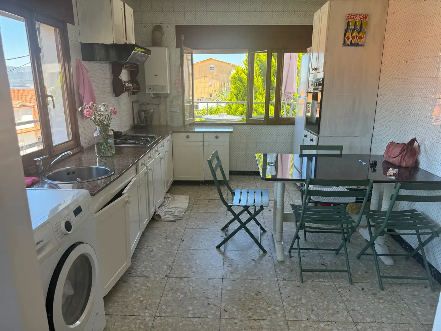 Cuina de Casa o xalet en venda en Muros amb Moblat