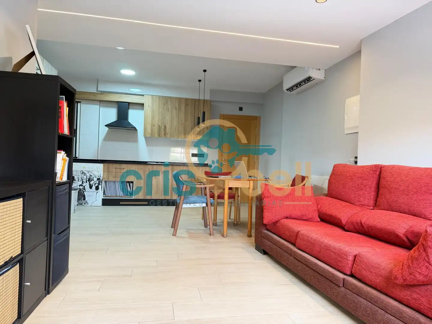 Wohnzimmer von Wohnung zum Verkauf in Lorca mit Klimaanlage, Möbliert und Ofen