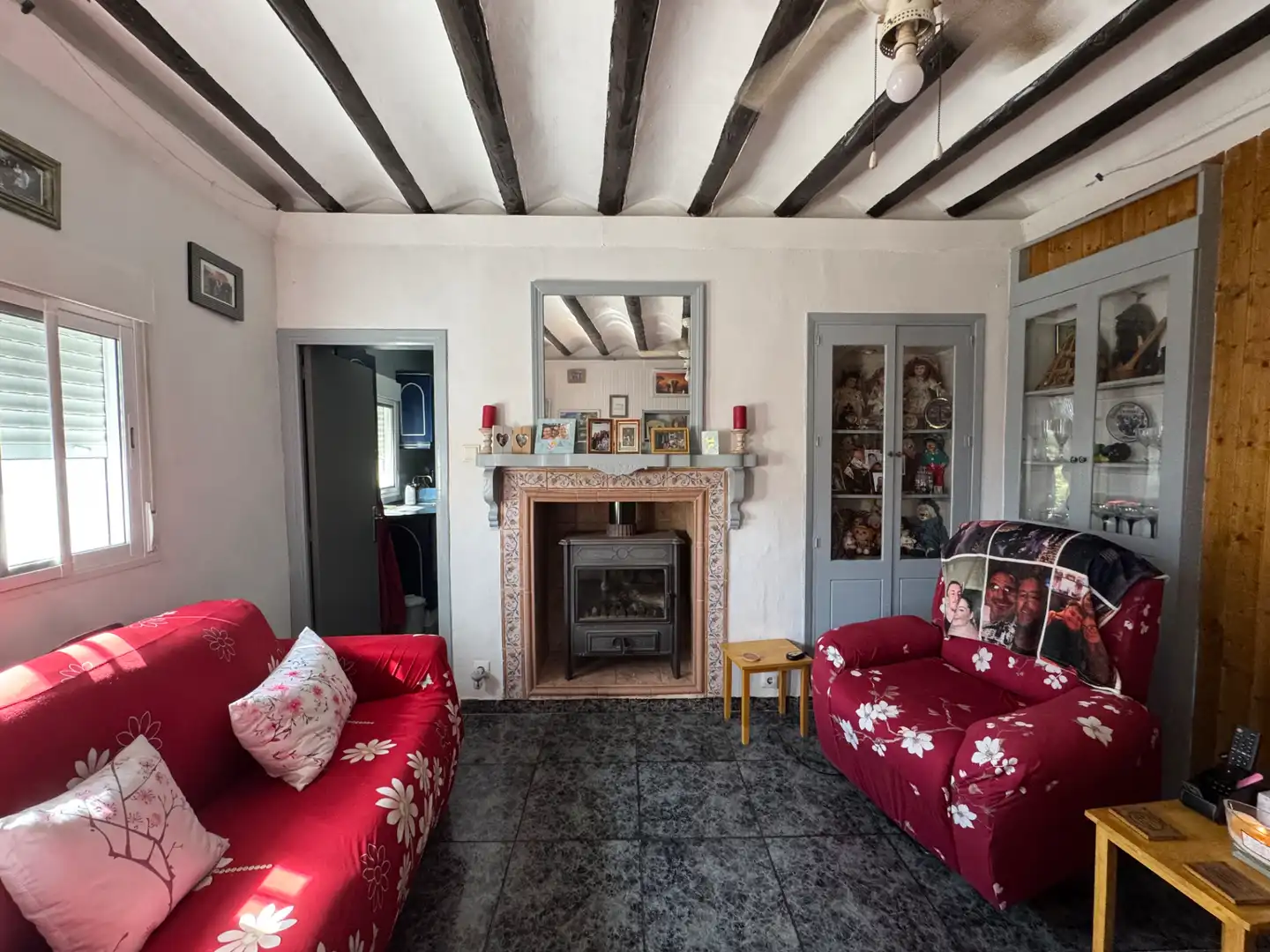 Living room of Houses for sale in Cehegín  with Air Conditioner, Private garden and Terrace