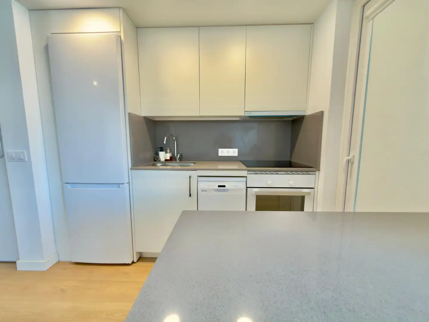 Cocina de Piso de alquiler en Madrid con Aire acondicionado, Calefacción y Amueblado