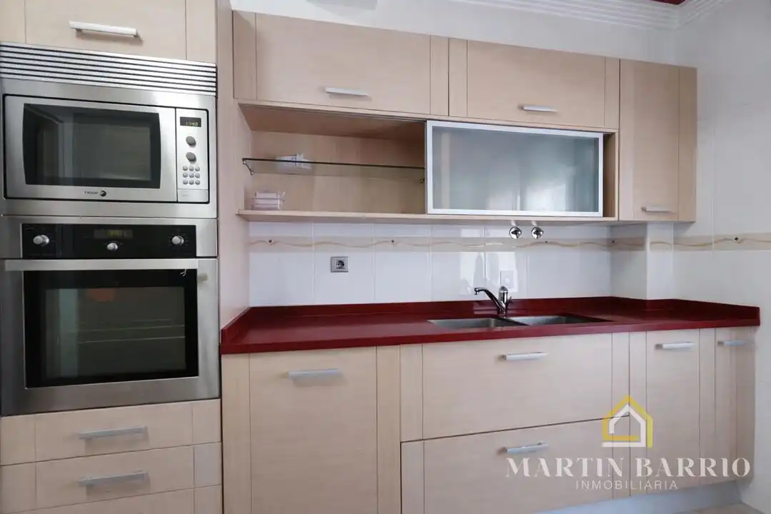 Kitchen of Flat for sale in Muskiz  with Heating, Terrace and Storage room