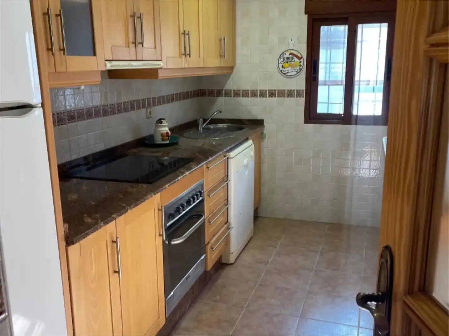 Kitchen of Flat for sale in Orihuela  with Air Conditioner, Private garden and Furnished