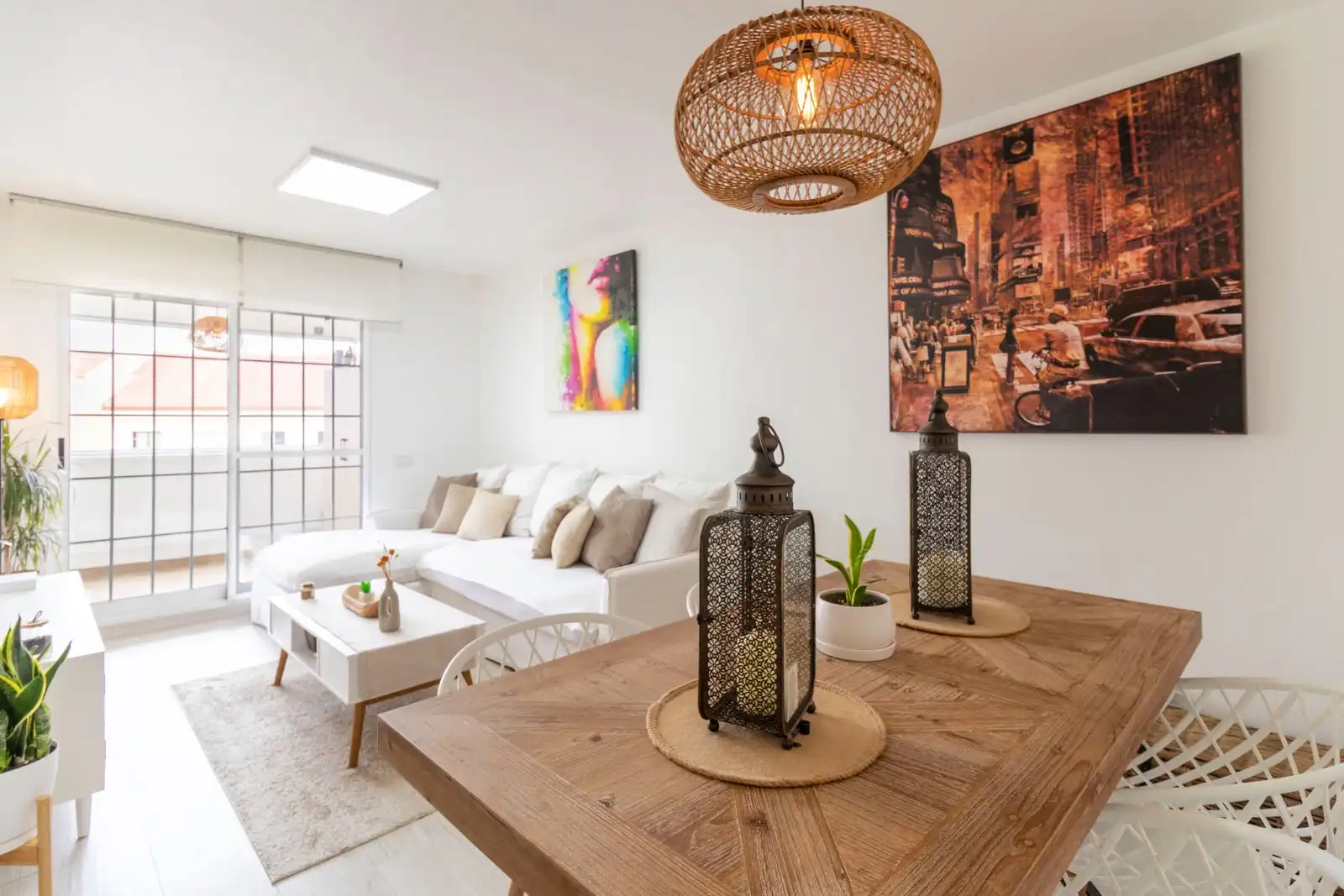 Living room of Flat for sale in Santa Pola  with Furnished and Community pool