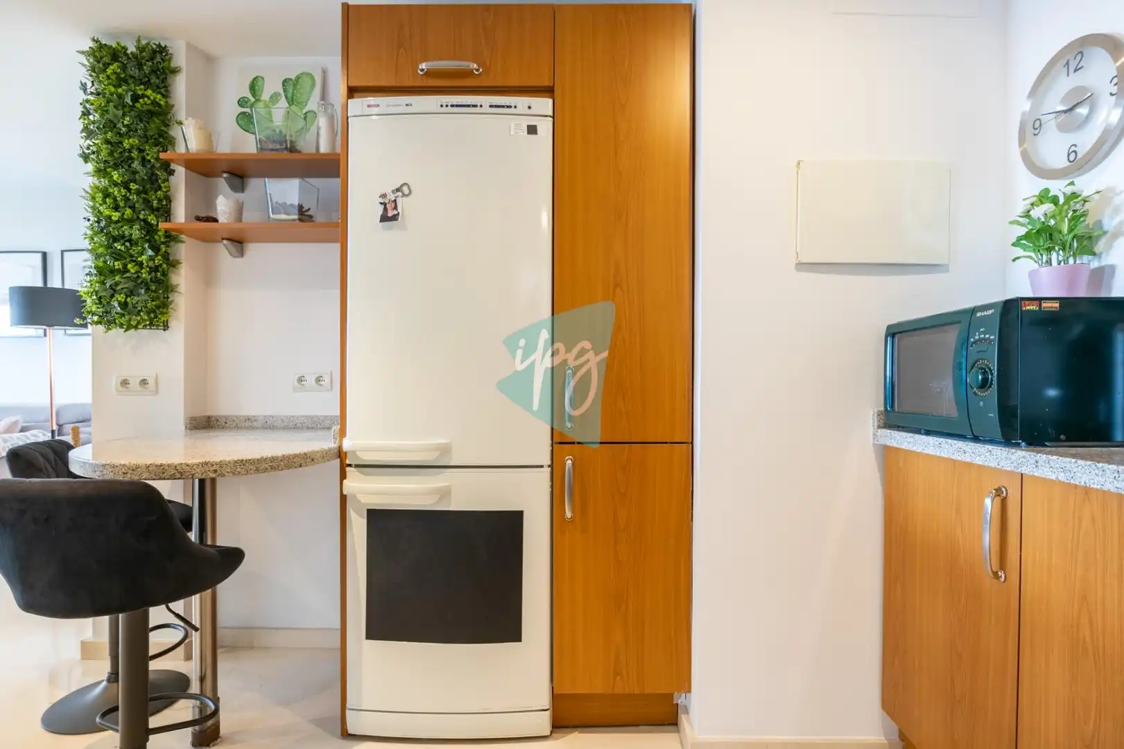 Cocina de Apartamento de alquiler en Estepona con Aire acondicionado, Calefacción y Amueblado
