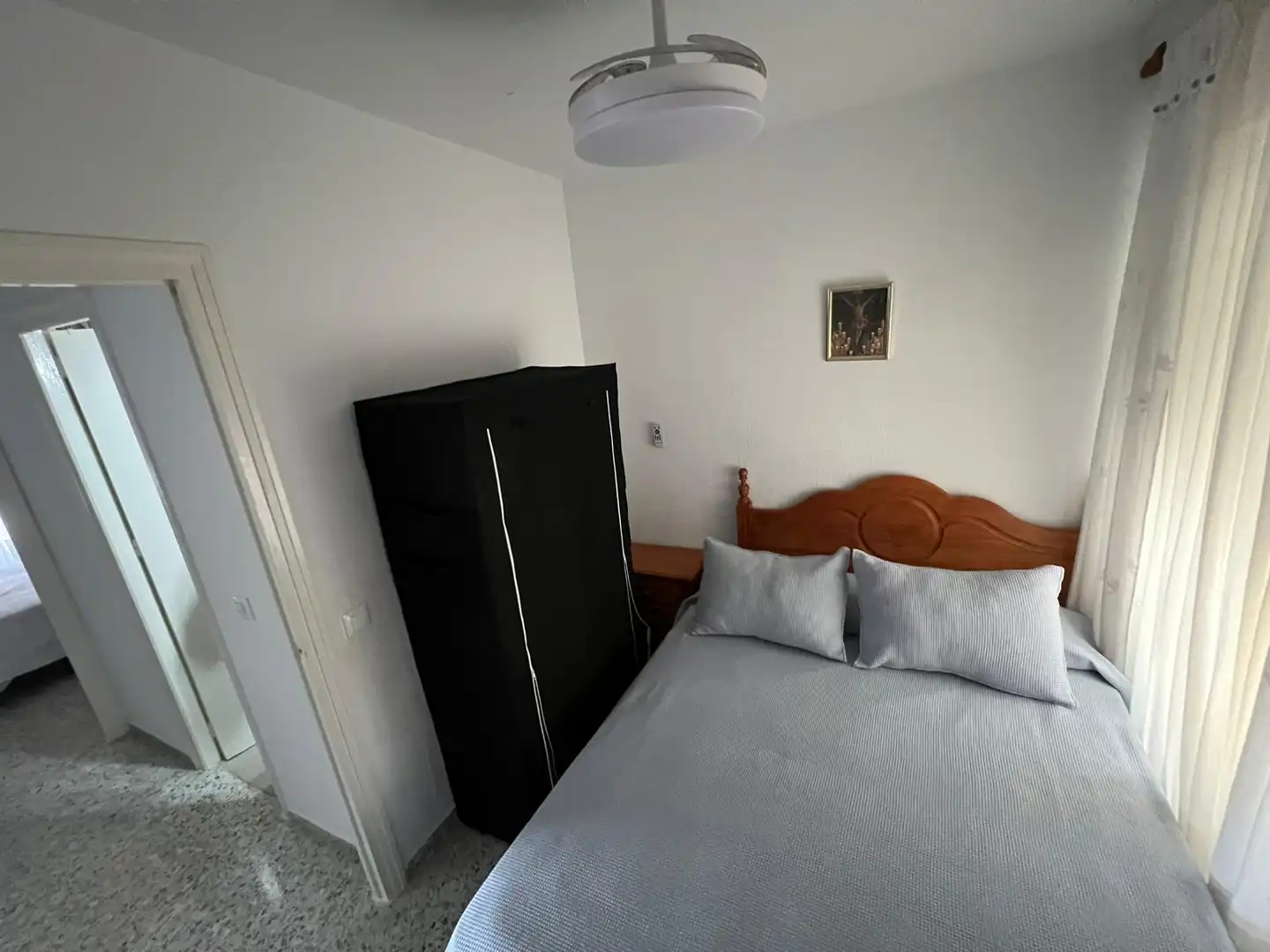 Bedroom of Flat for rent in Chipiona  with Furnished, Washing machine and Microwave