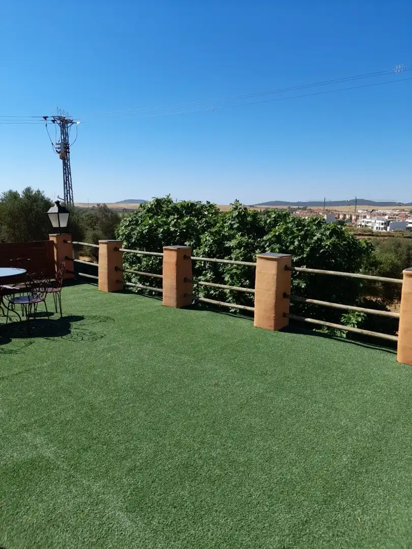 Terraza de Casa o chalet en venta en Cáceres con Jardín privado, Terraza y Trastero