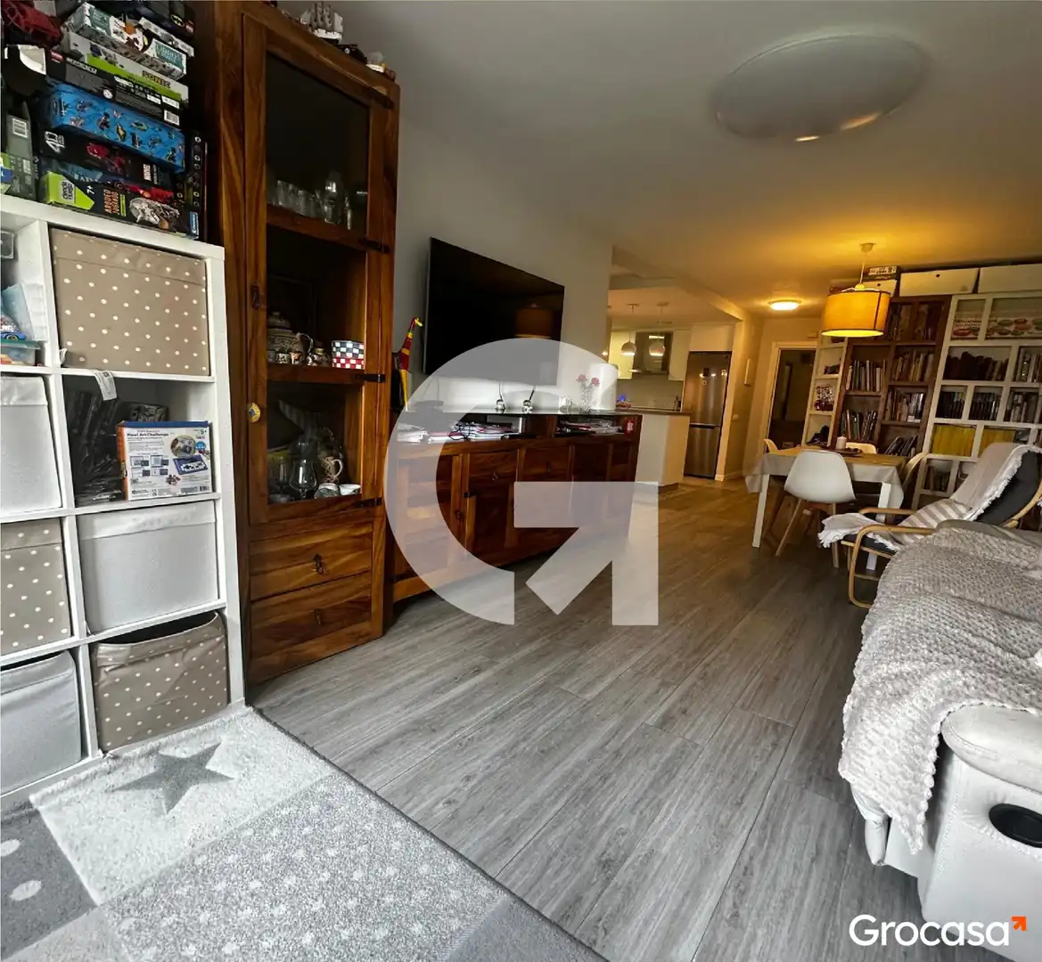 Living room of Flat for sale in L'Hospitalet de Llobregat  with Air Conditioner