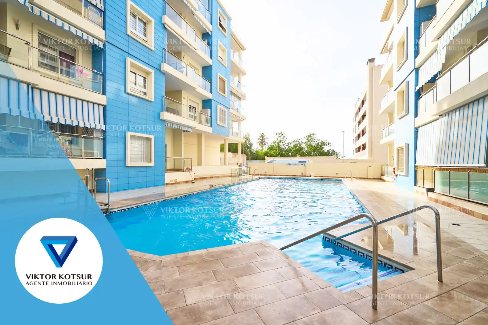 Piscina de Piso en venta en Roquetas de Mar con Aire acondicionado, Calefacción y Terraza
