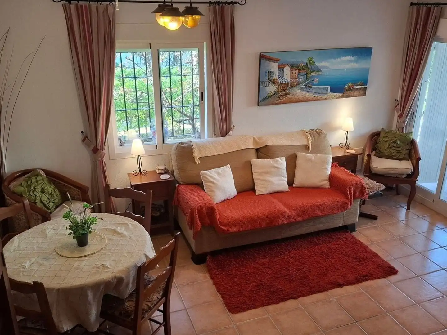 Living room of Detached homes for sale in Vera  with Air Conditioner, Terrace and Storage room