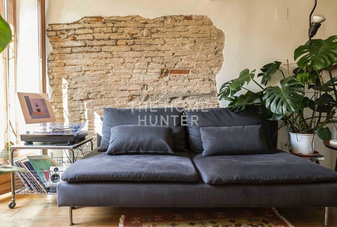 Sala de estar de Ático en venta en  Barcelona Capital con Calefacción y Terraza