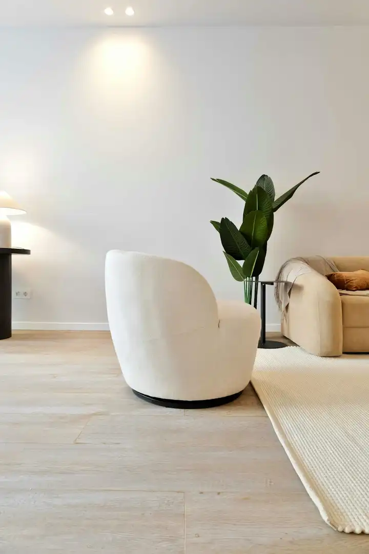 Living room of Flat for rent in Valencia  with Air Conditioner, Furnished and Washing machine