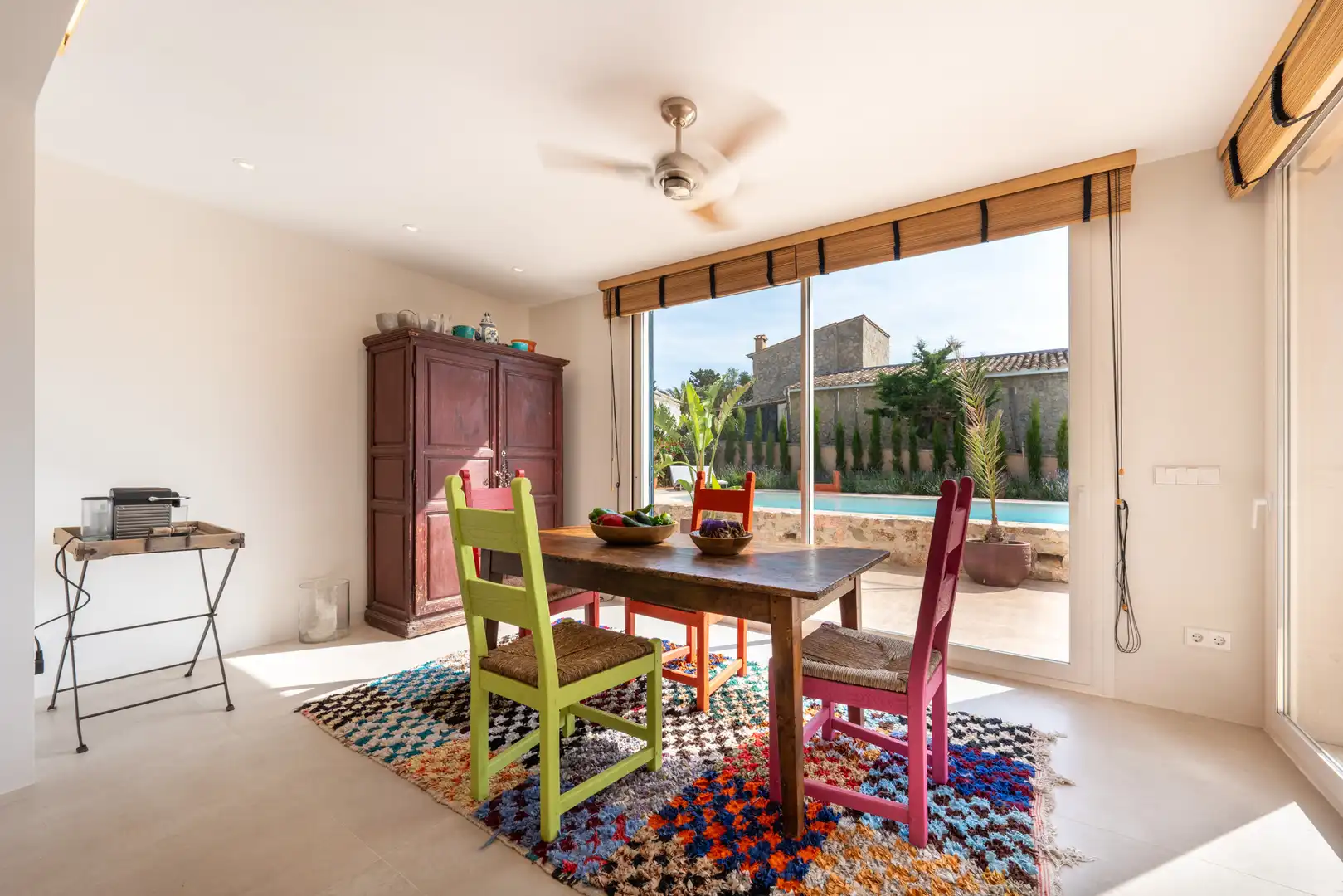 Dining room of Country homes for sale in Artà  with Air Conditioner, Heating and Terrace