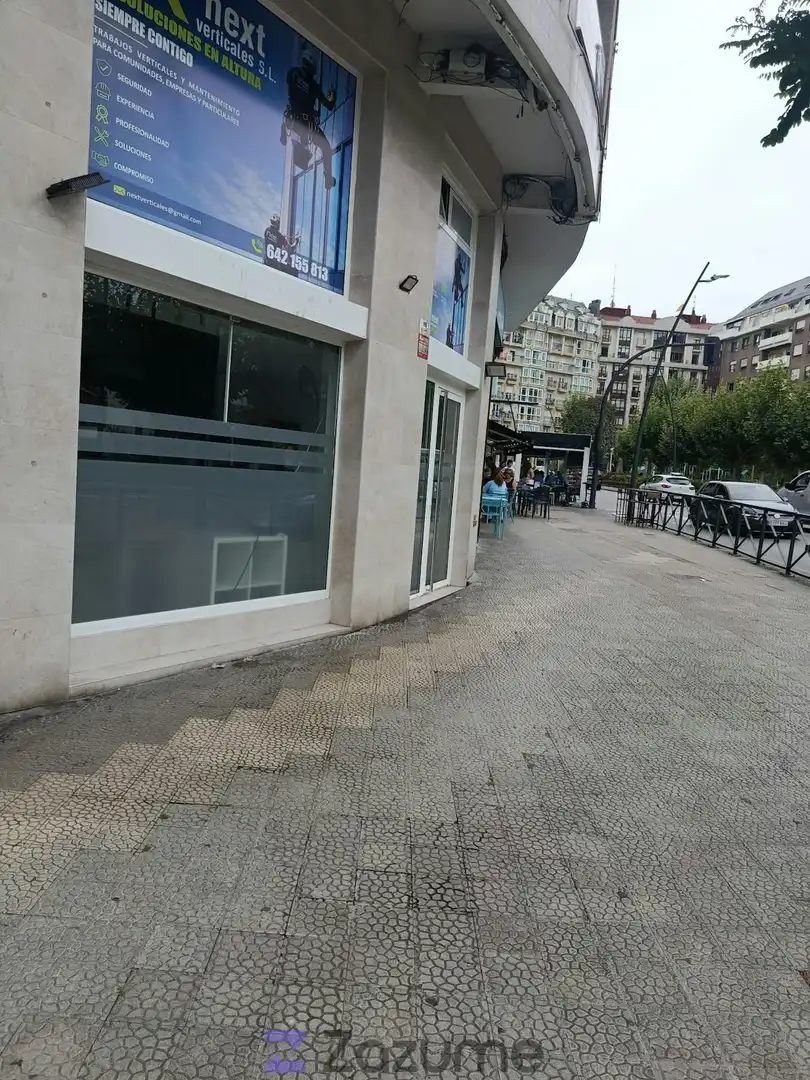 Terraza de Apartamento de alquiler en Laredo con Calefacción, Amueblado y Horno