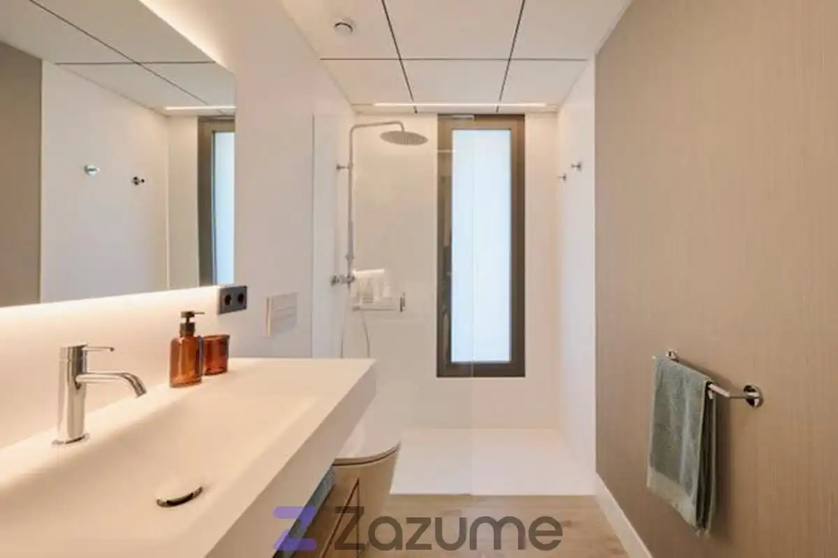 Bathroom of Flat for rent in Cambrils  with Air Conditioner, Heating and Private garden