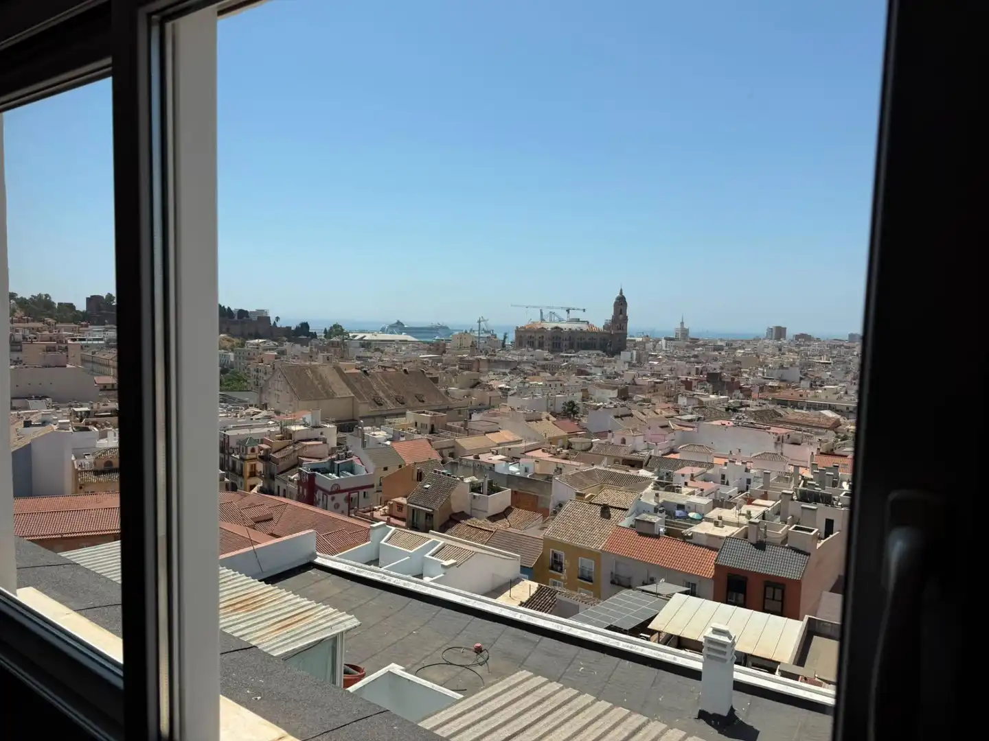 Vista exterior de Ático en venta en Málaga con Aire acondicionado, Calefacción y Parquet