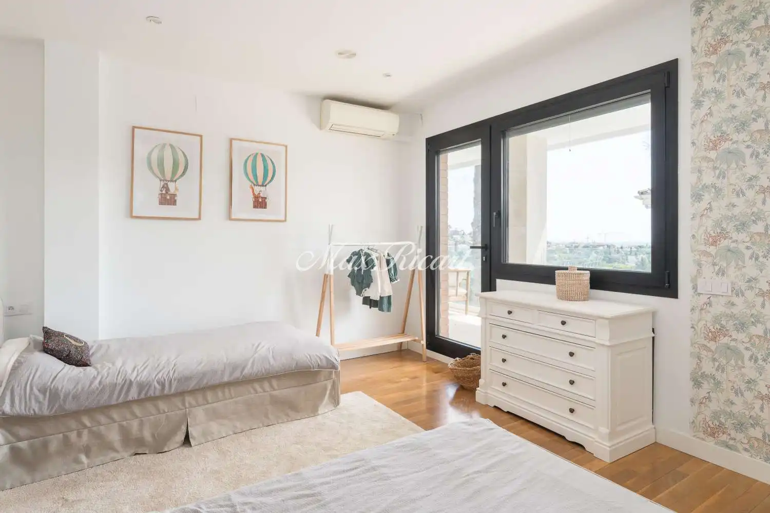 Bedroom of Houses for rent in Sant Just Desvern  with Air Conditioner, Heating and Terrace