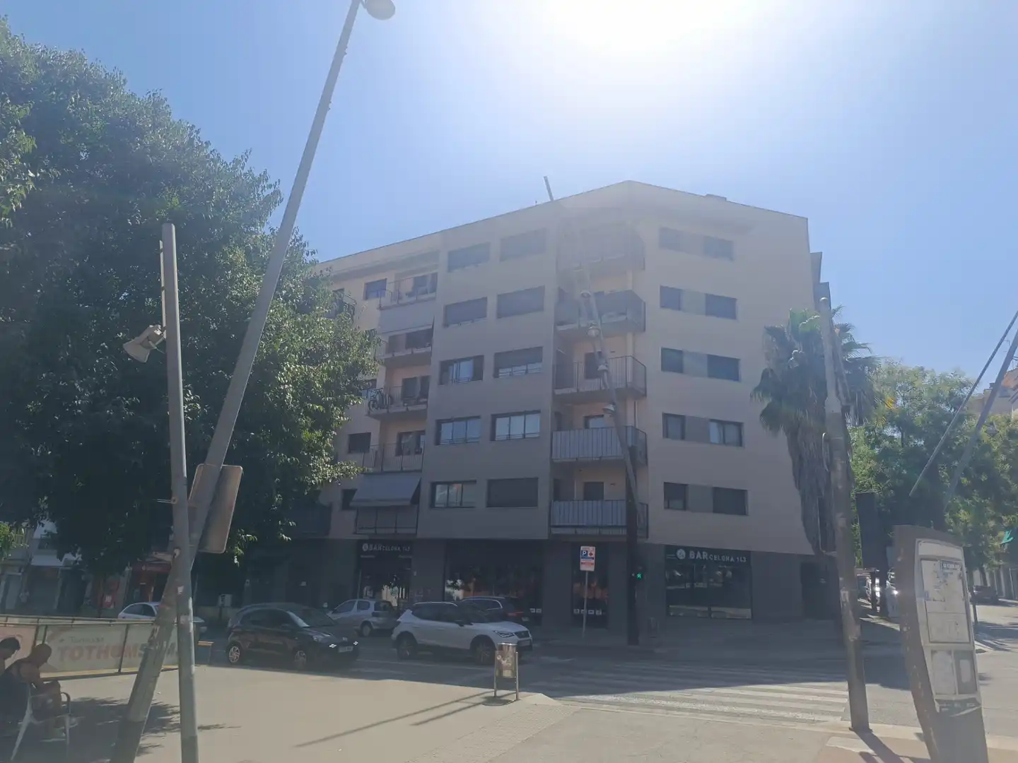 Vista exterior de Garaje en venta en Terrassa