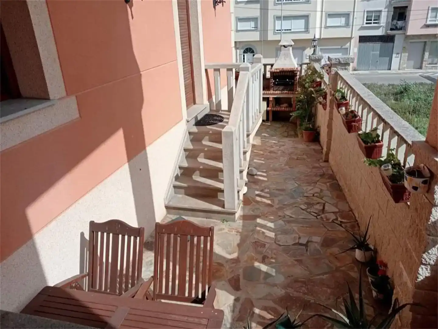 Terraza de Casa o chalet en venta en Burela con Parquet, Trastero y Amueblado