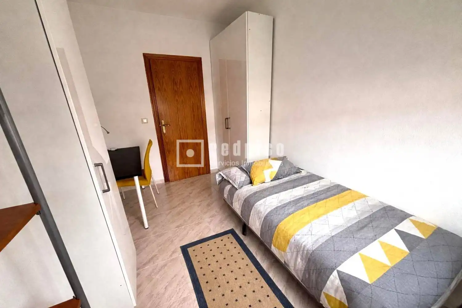 Bedroom of Flat for rent in Murcia  with Furnished
