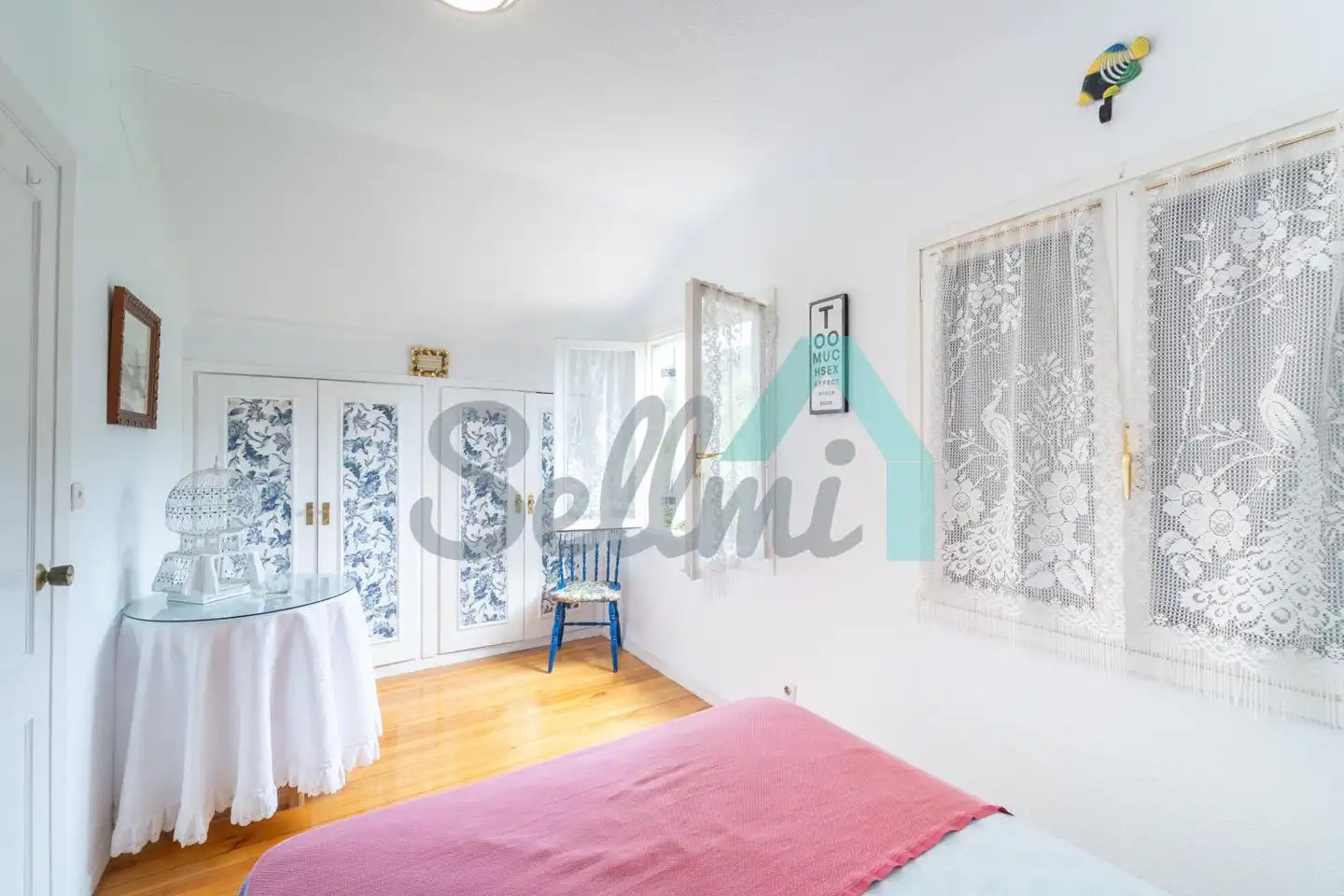 Habitación de Casa o chalet de alquiler en Ribadesella con Jardín privado, Parquet y Terraza