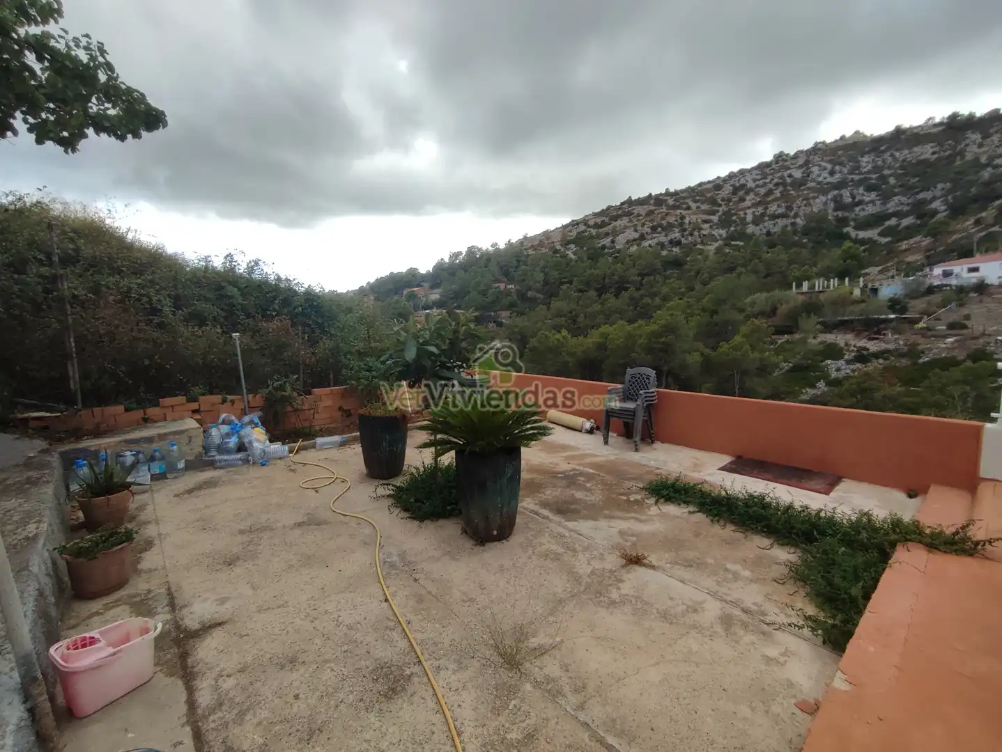 Terrassa de Casa o xalet en venda en Vallirana amb Aire condicionat, Calefacció i Jardí privat