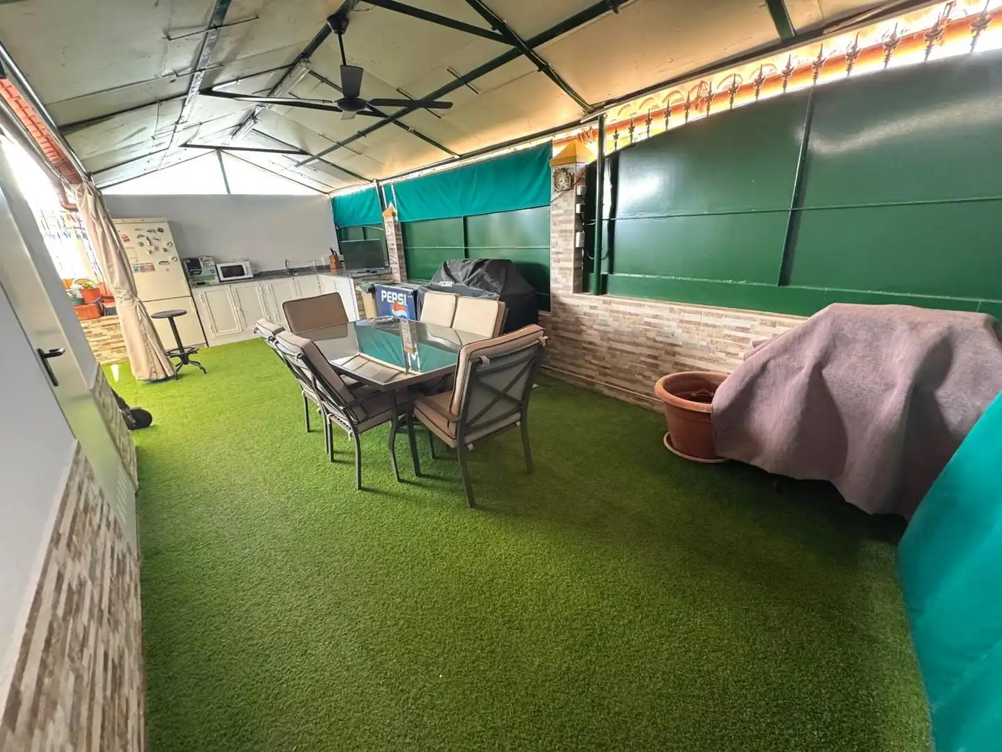 Terrassa de Casa o xalet en venda en El Portil amb Aire condicionat i Moblat
