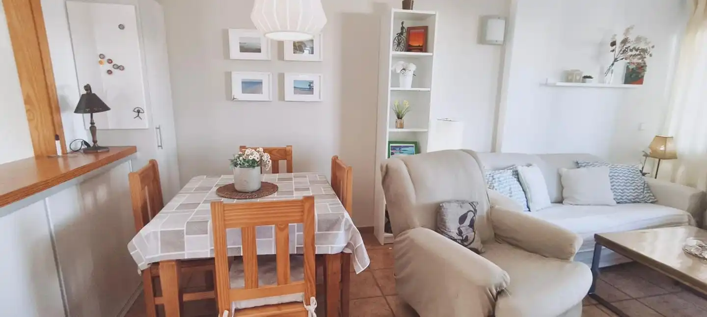 Dining room of Apartments for rent in Vera  with Air Conditioner, Terrace and Furnished