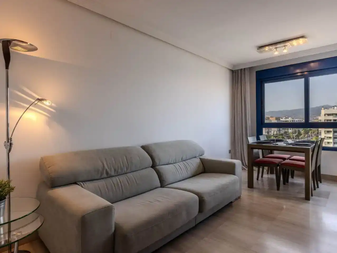Living room of Flat for sale in Málaga Capital  with Air Conditioner