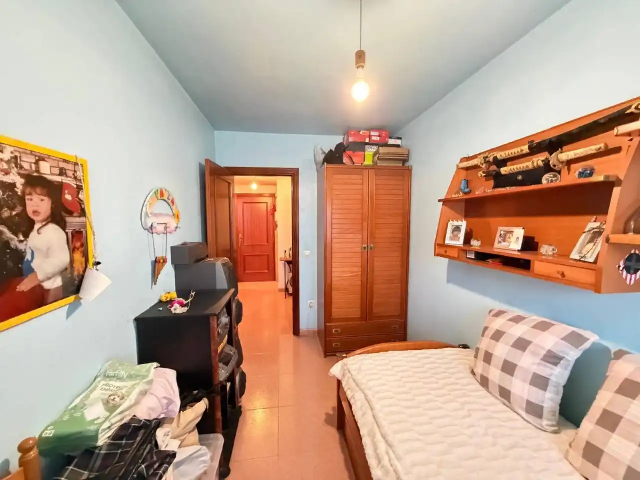 Bedroom of Duplexes for sale in Castellón de la Plana / Castelló de la Plana  with Air Conditioner, Terrace and Storage room