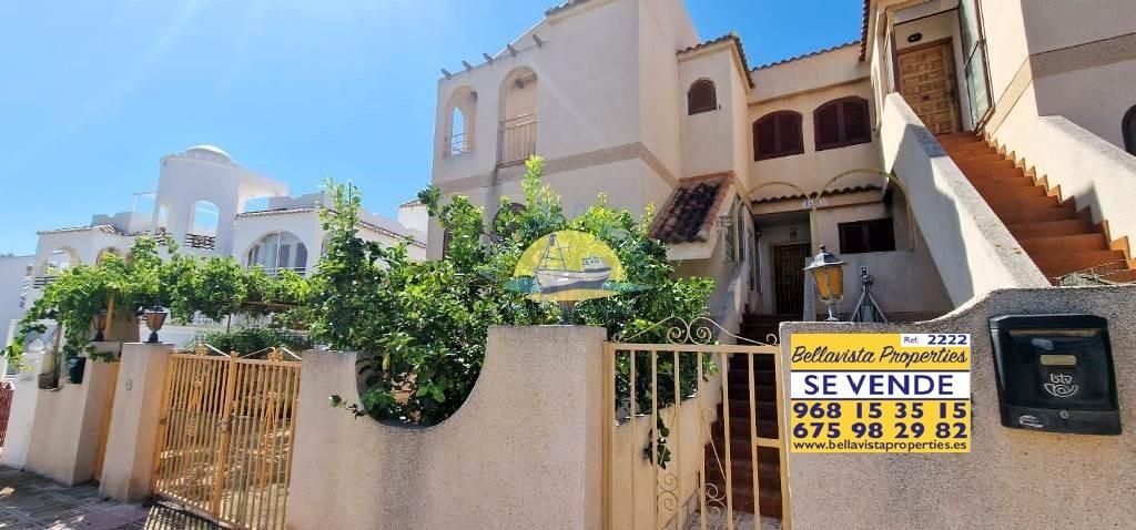 Vista exterior de Casa o xalet en venda en Mazarrón amb Jardí privat, Terrassa i Traster