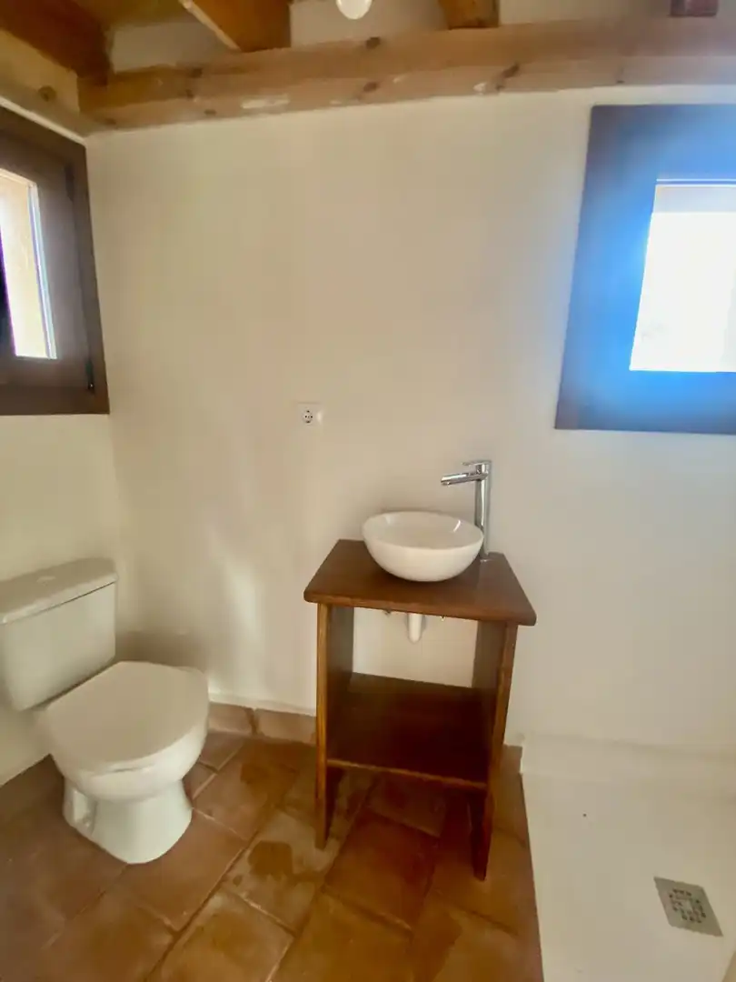Baño de Finca rústica en venta en Villanueva de la Vera con Calefacción, Jardín privado y Parquet