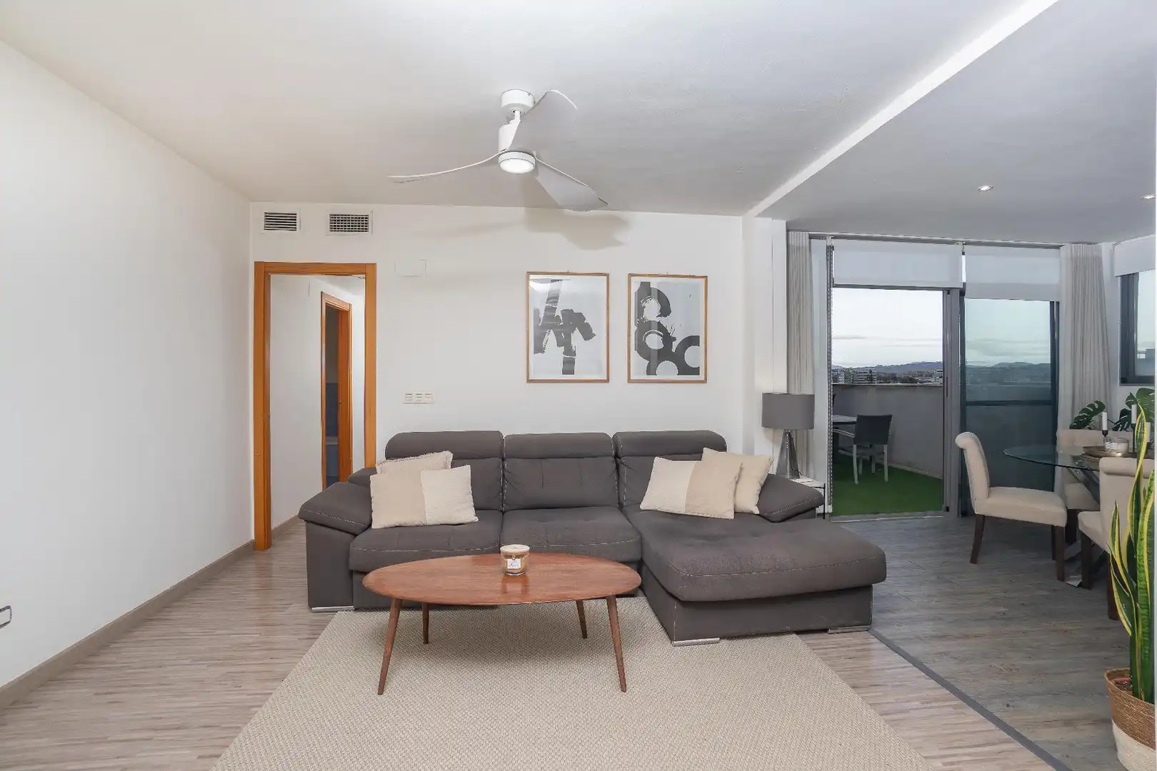 Sala de estar de Ático en venta en Elche / Elx con Aire acondicionado y Terraza