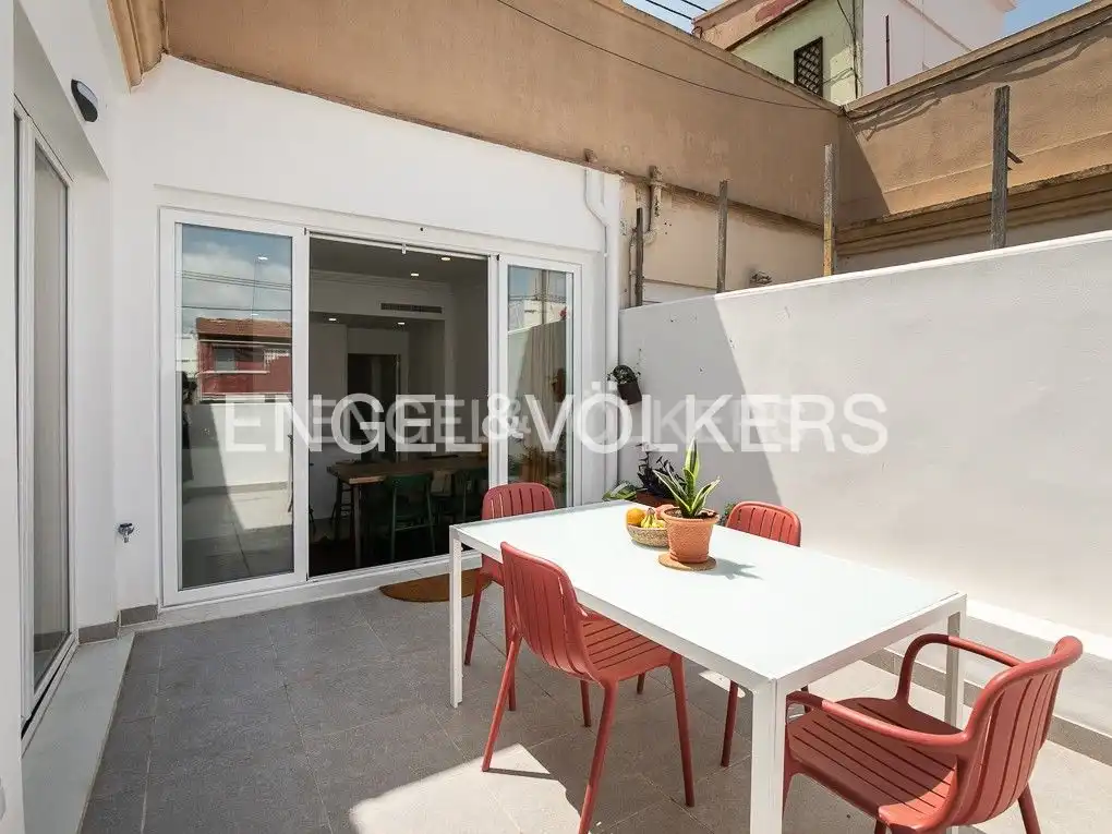 Terrace of Attic for rent in Valencia  with Air Conditioner, Heating and Parquet flooring