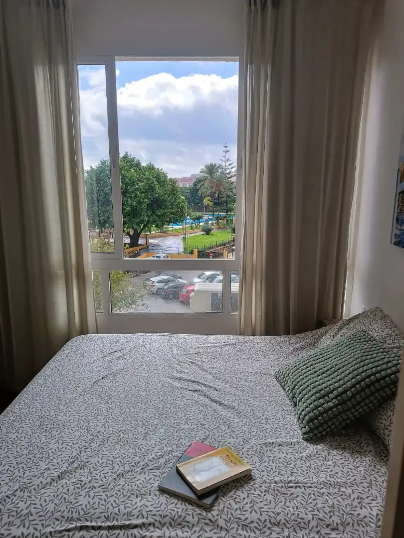Schlafzimmer von Wohnung zur Miete in Torremolinos mit Möbliert, Haustiere erlaubt und Gemeinschaftspool