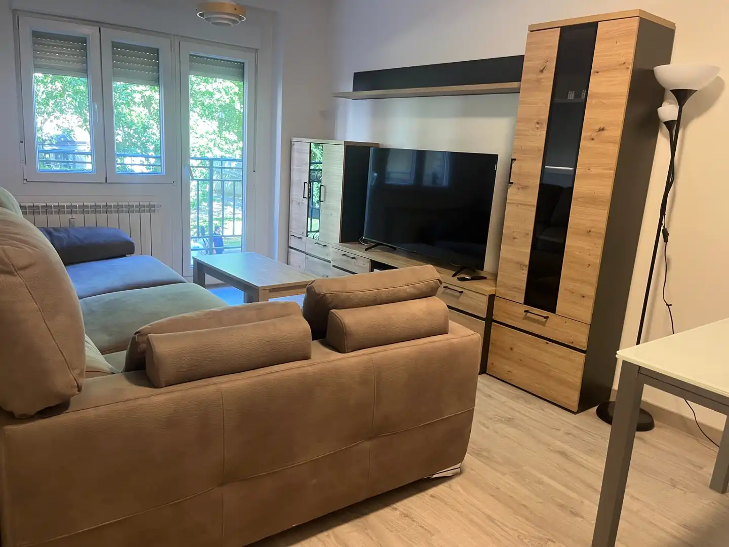 Sala de estar de Piso en venta en Salamanca con Calefacción, Parquet y Amueblado