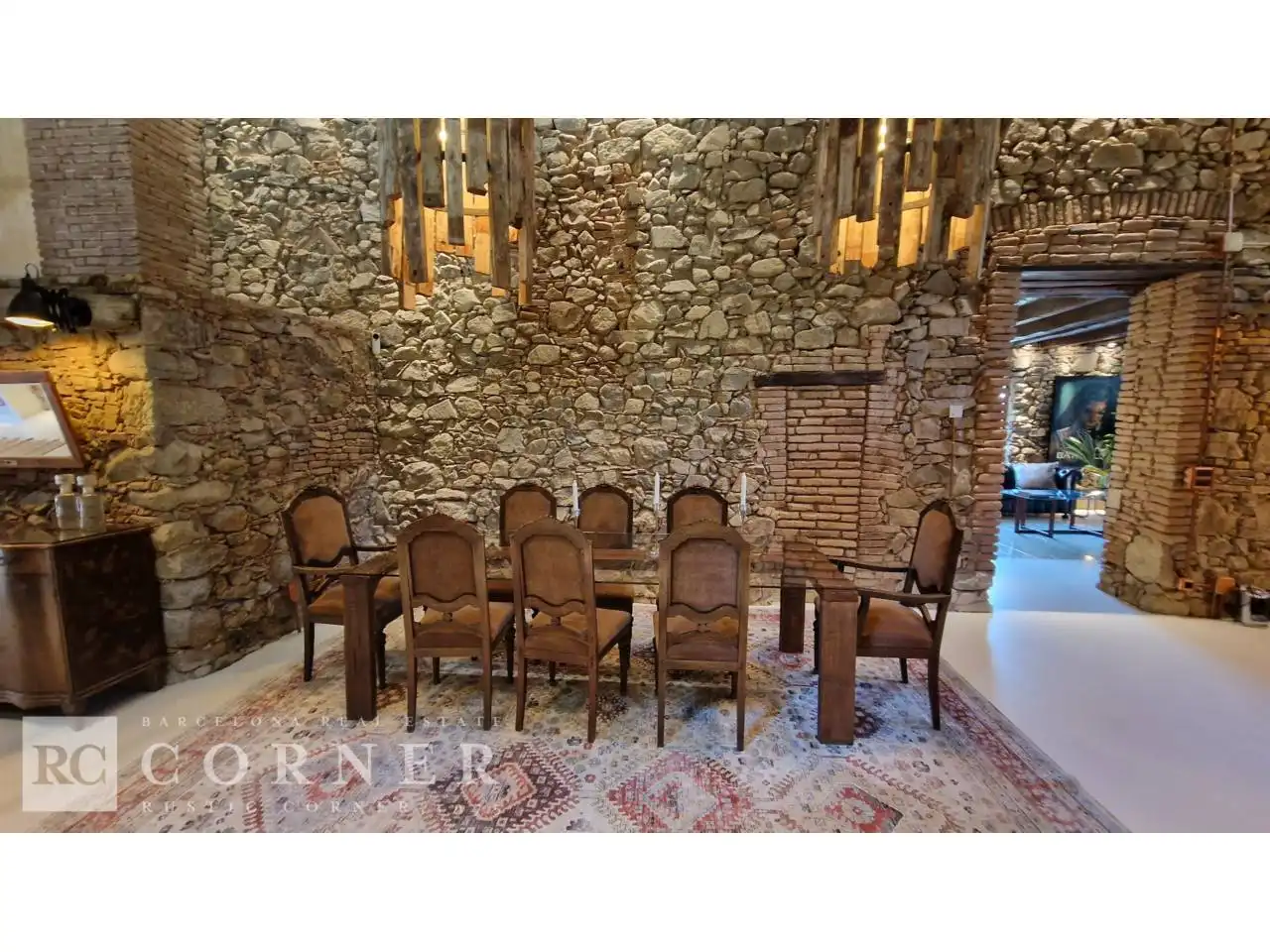 Comedor de Finca rústica en venta en Dosrius poble