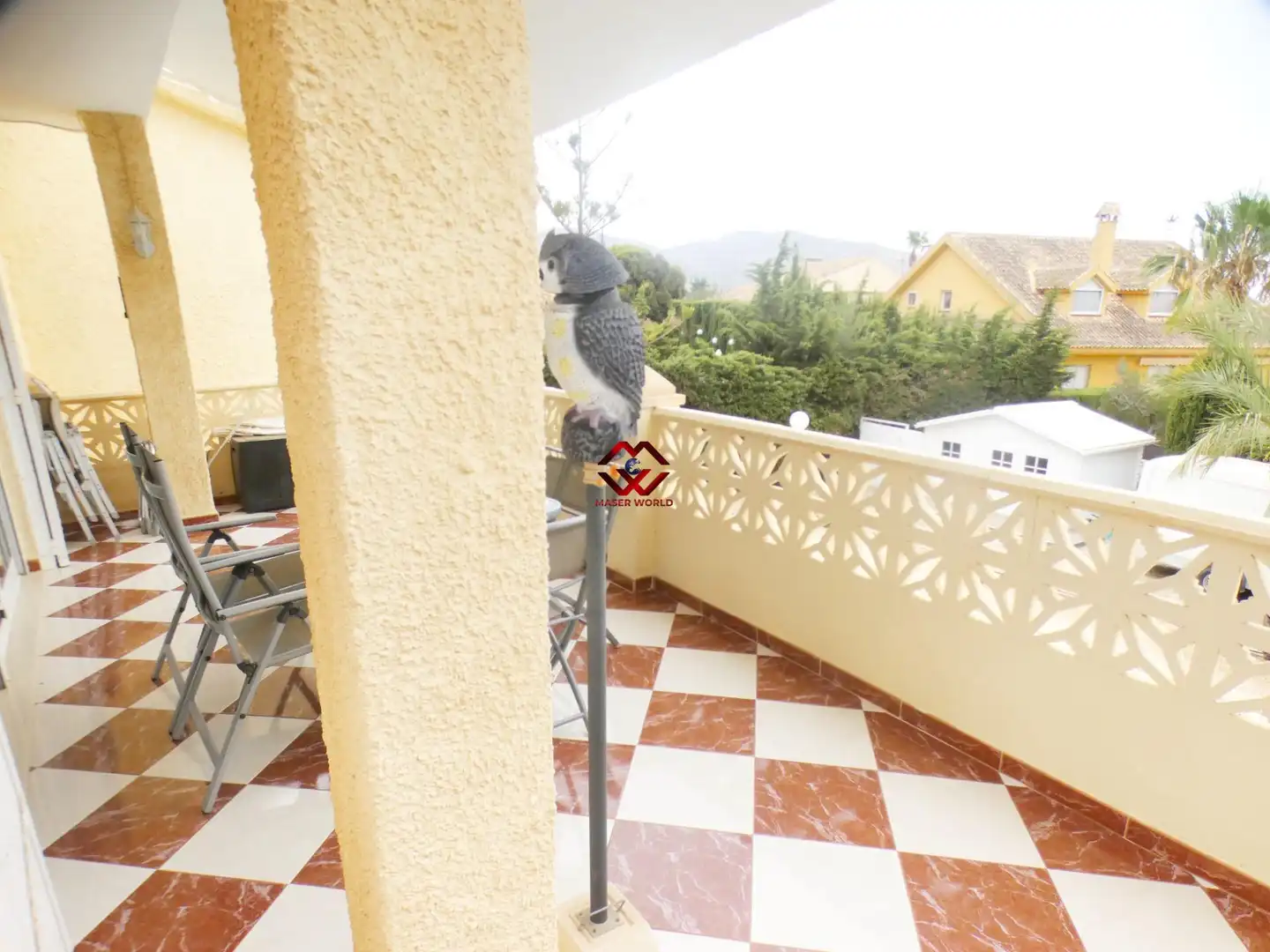 Balcony of Houses for sale in Cartagena  with Private garden, Terrace and Storage room