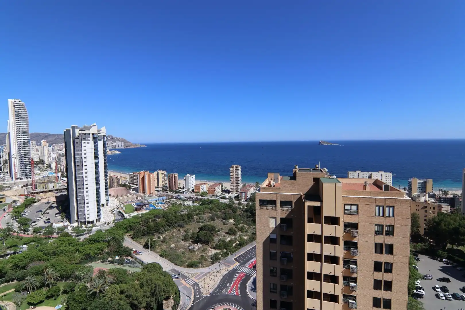 Vista exterior de Piso en venta en Benidorm con Aire acondicionado, Terraza y Amueblado
