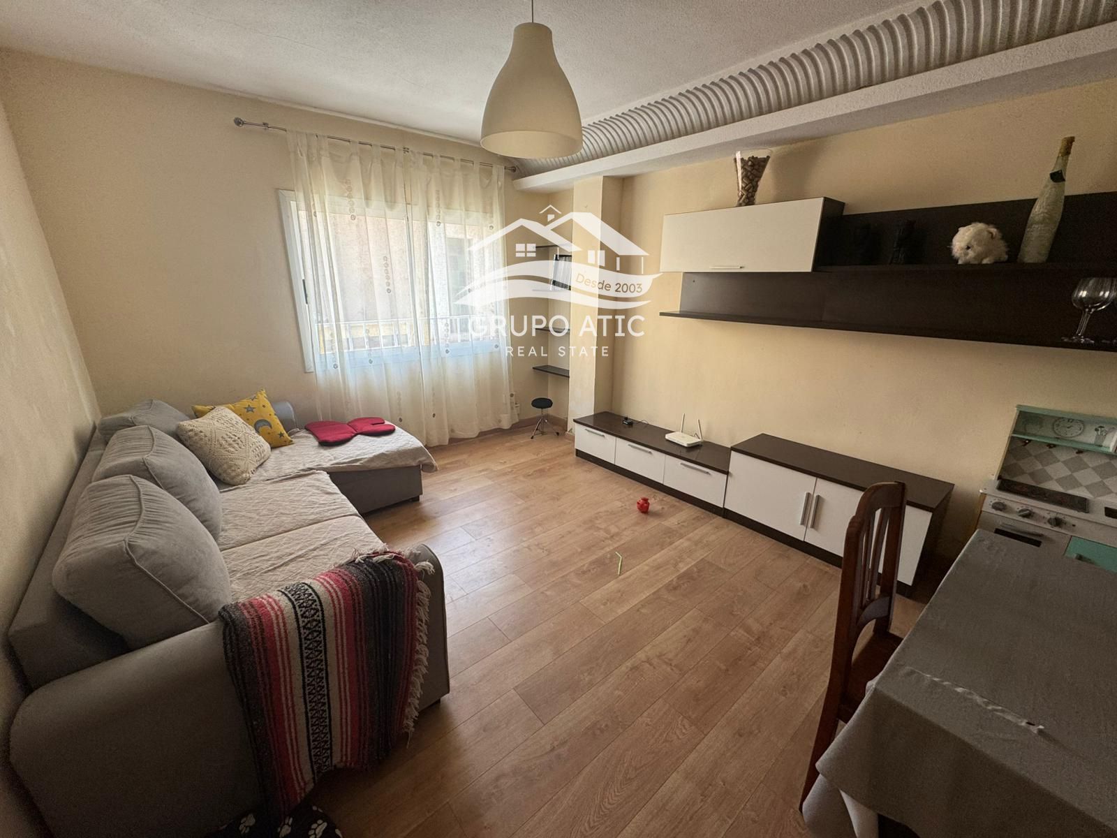 Sala d'estar de Pis de lloguer en Burriana / Borriana amb Traster i Moblat