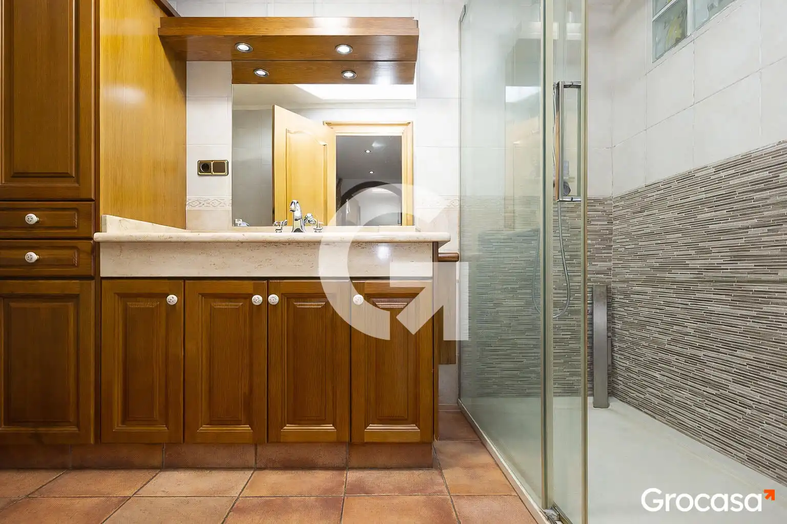 Bathroom of Detached homes for sale in Mataró  with Air Conditioner, Heating and Private garden