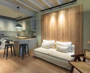 Sala d'estar de Loft de lloguer en  Barcelona Capital amb Aire condicionat, Calefacció i Parquet